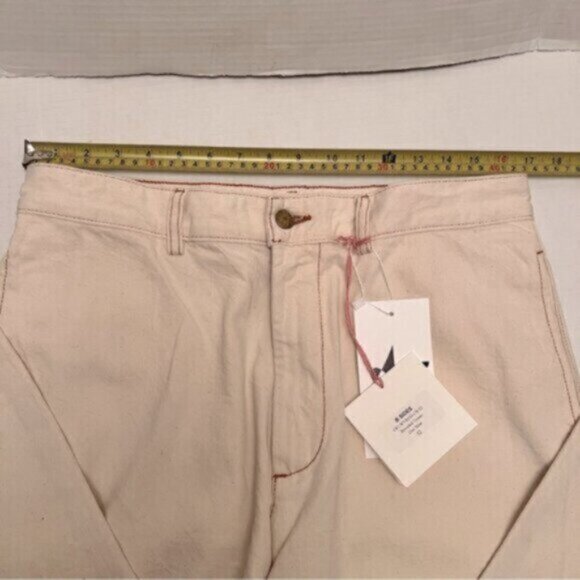 B Sides  Reworked Trouser - Clair Rinse   NEW 100% cotton   Made in USA Size 32 - Picture 4 of 16